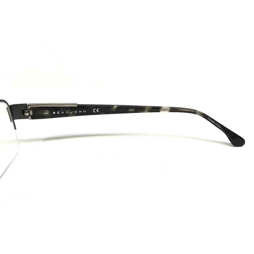 Sean John Eyeglasses Frames SJ1043 033 Tortoise Gray Rectangular 58-18-145